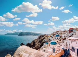 Itinerario di Santorini in un giorno
