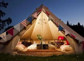 Fenomeno Glamping: nasce il campeggio a 5 stelle!