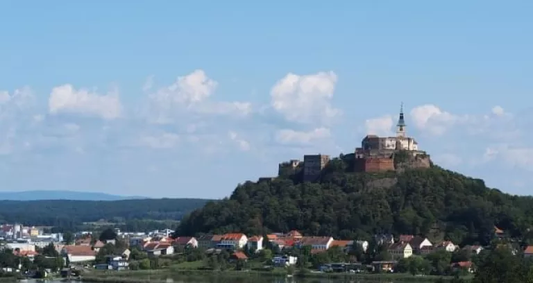 Castello Burgenland Lago Acqua