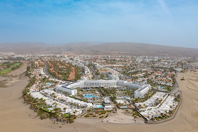 aerial view of maspalomas gran canaria 52757884389