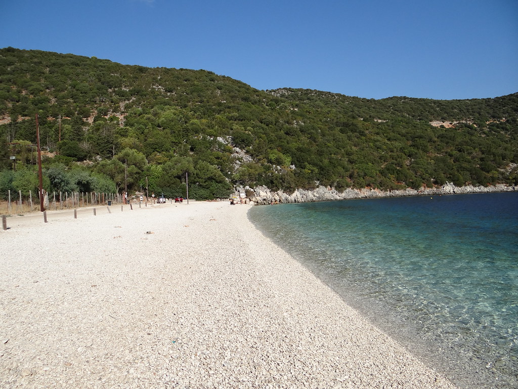 antisamos beach kefalonia greece