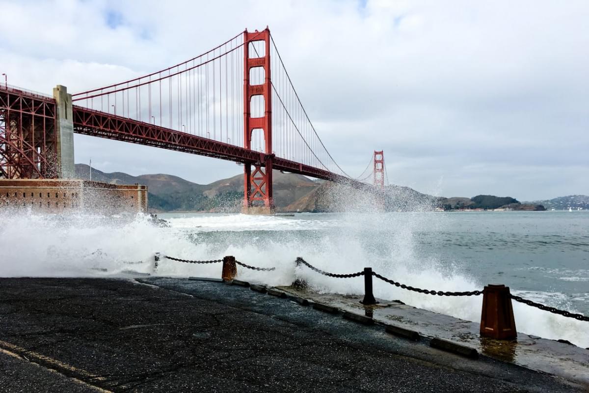 architectural photography of golden gate bridge san francisco