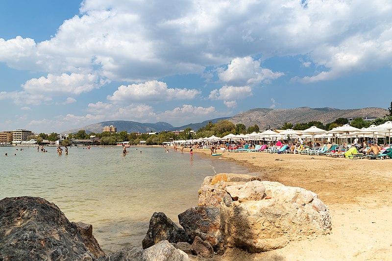 asteras beach glyfada athens greece