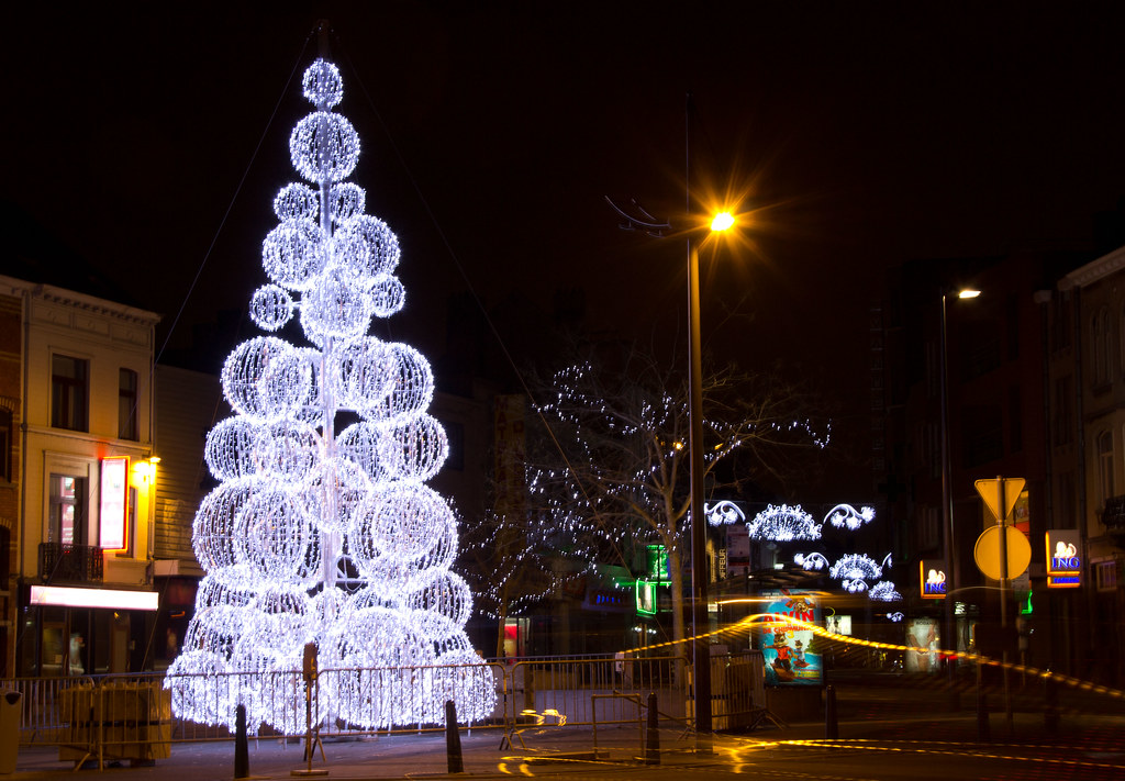 belgique bruxelles woluwe st lambert noel 2011