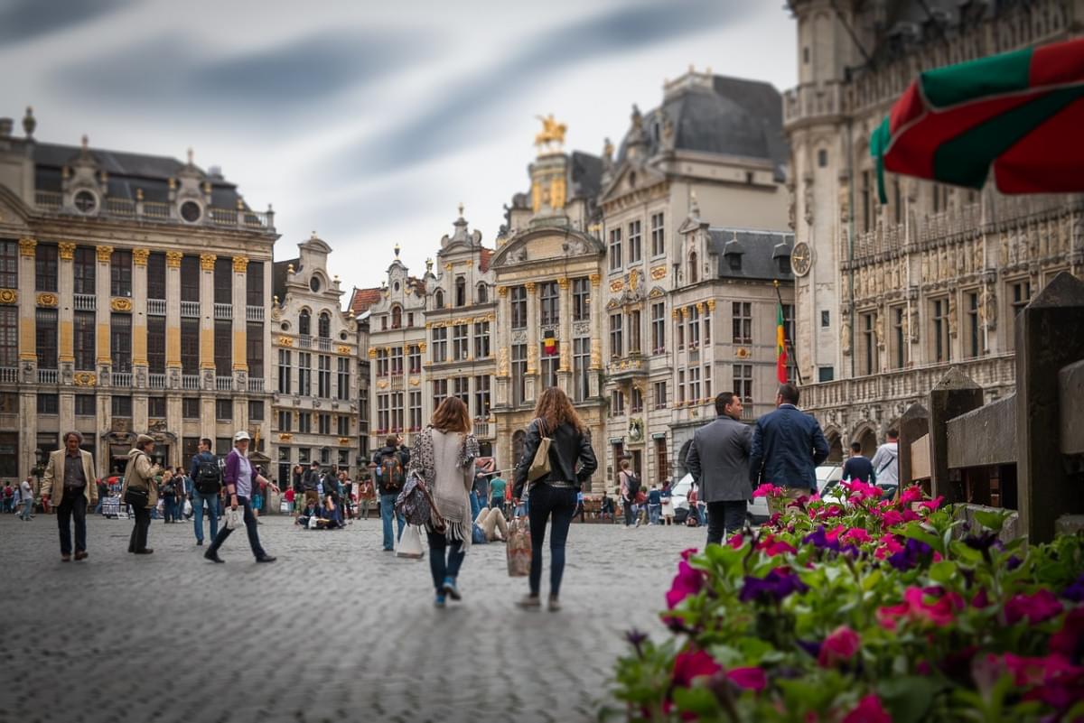 bruxelles grande mercato belgio