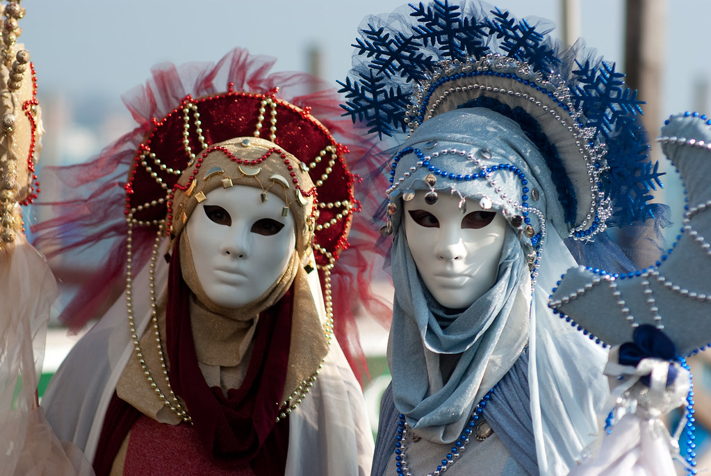 carnevale venezia gli occhi