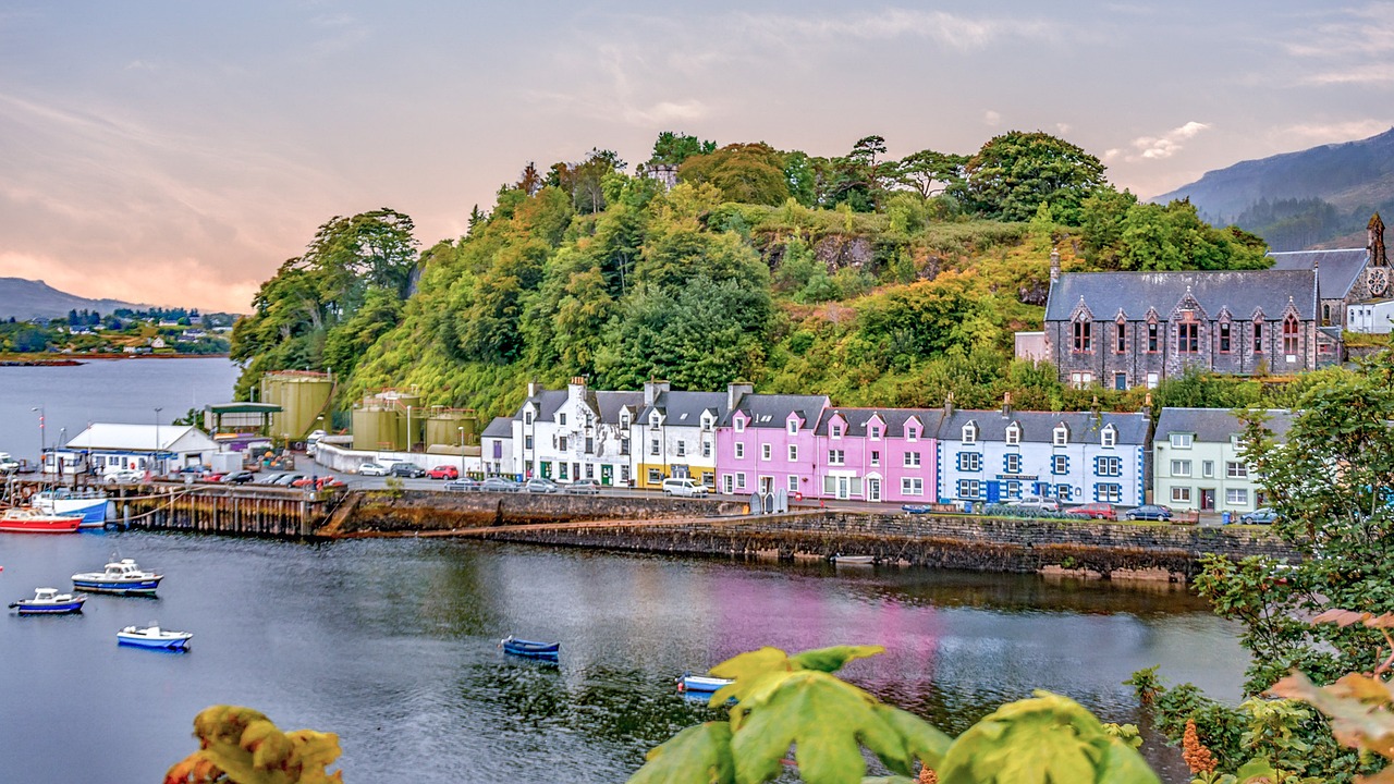 case porta isola di skye portree