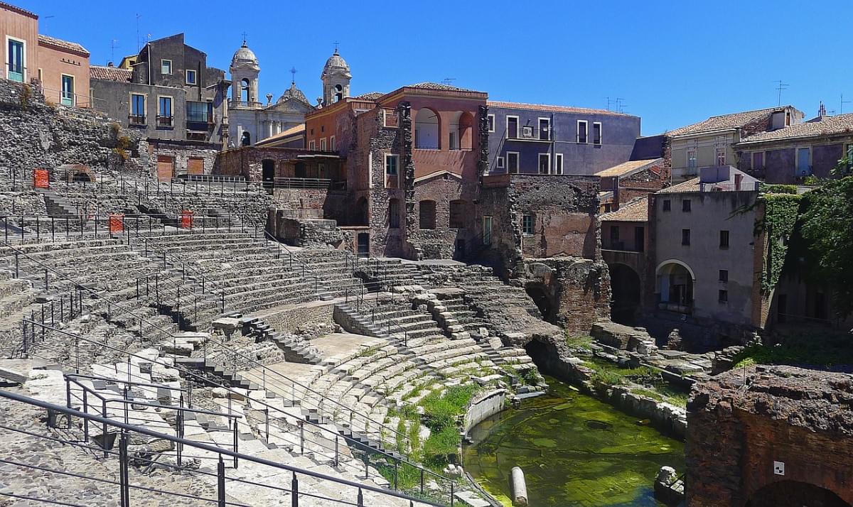 catania teatro romano teatro romano