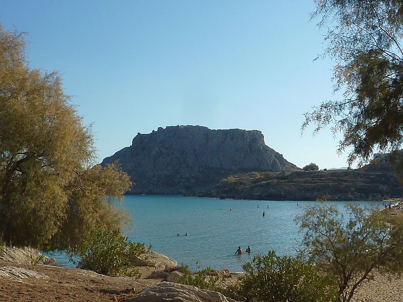 charaki feraklos castle 6 view from agathi beach