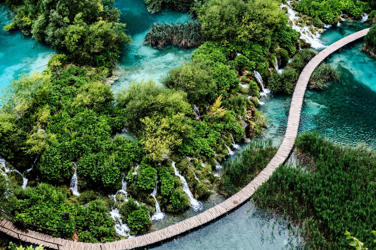 croazia plitvice cascata viaggio