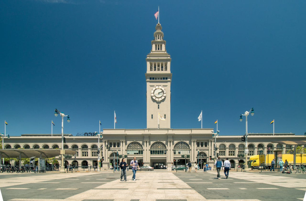 ferry building in san francisco ca usa