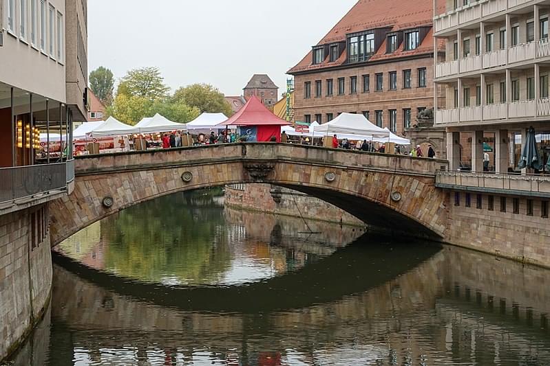 fleischbrucke from museumsbrucke nuremberg germany dsc01751