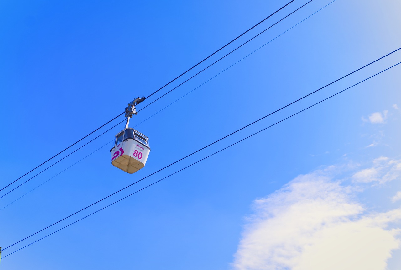 Funivia cable railway cielo