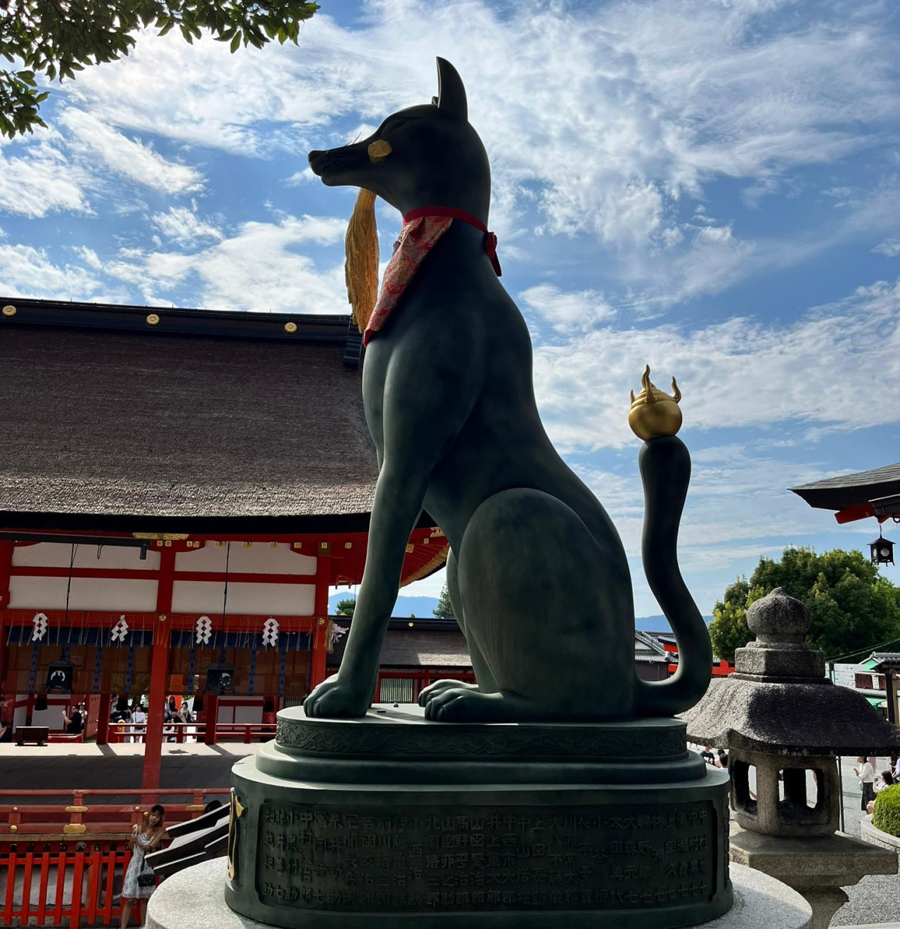 fushimi inari volpe kitsune kyoto