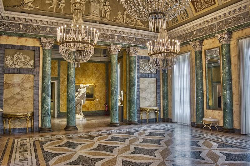 galleria d arte moderna di milano salone piano nobile