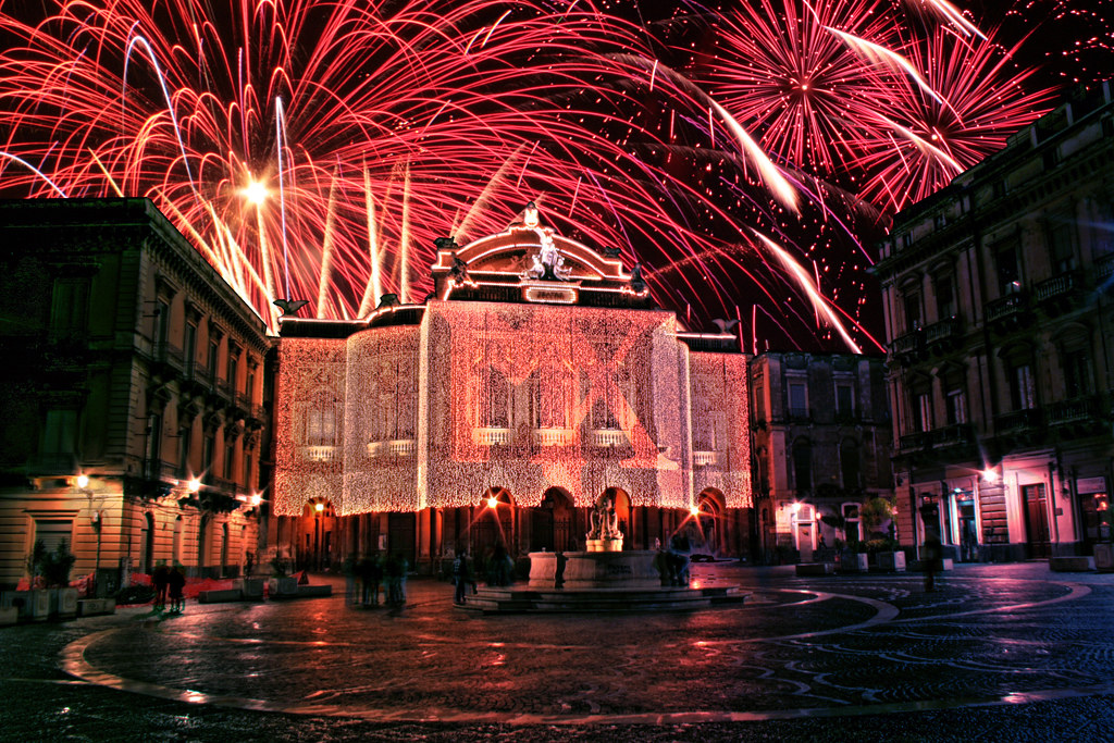 hdr catania piazza teatro massimo