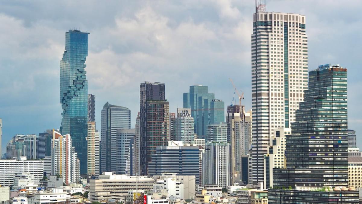 high rise buildings in bankok thailand