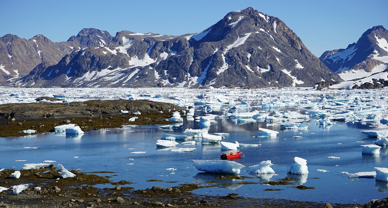 iceberg fiordo groenlandia artico