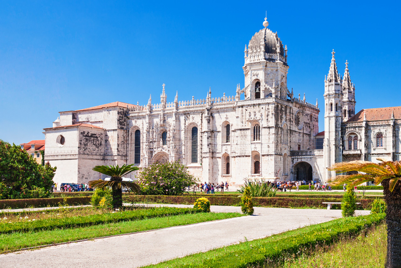 jeronimos monastery hieronymites monastery is located lisbon portugal