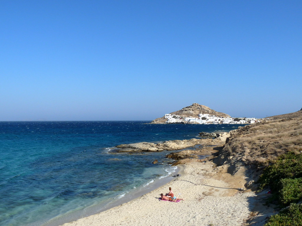 kalafati beach mykonos greece