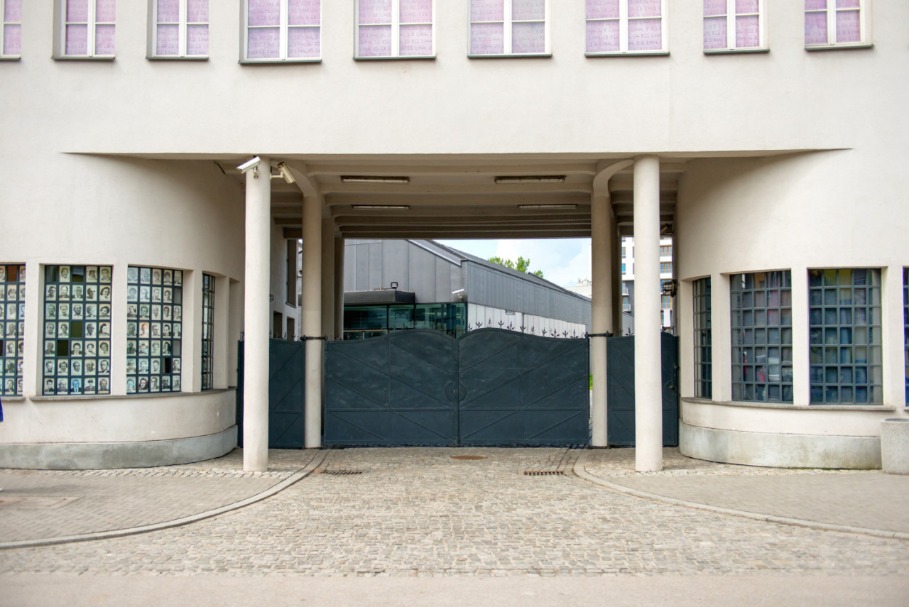 krakow poland june 4 2014 main building entrance oscar schindler s factory krakow poland