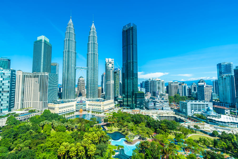 beautiful architecture building exterior kuala lumpur city malaysia