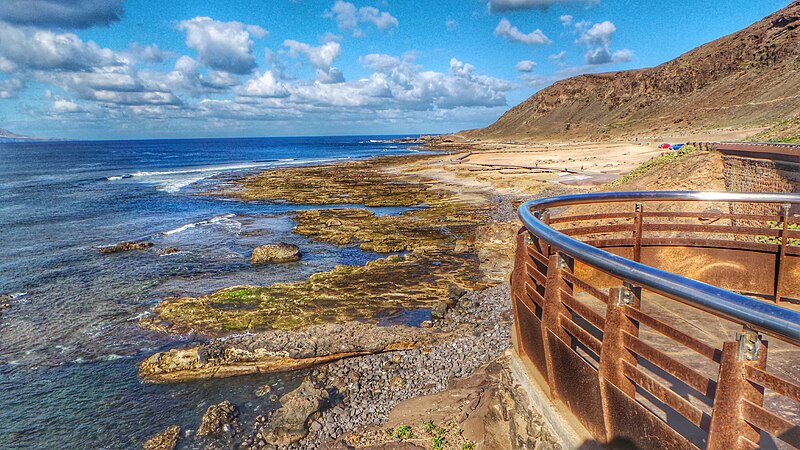 la playa del confital en las palmas de gran canaria 16239773445