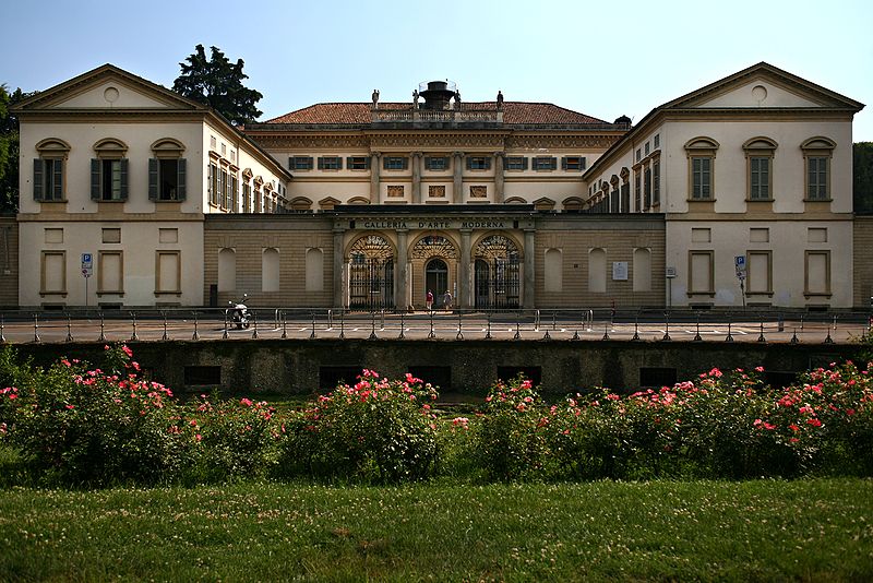 la villa reale di milano vista generale