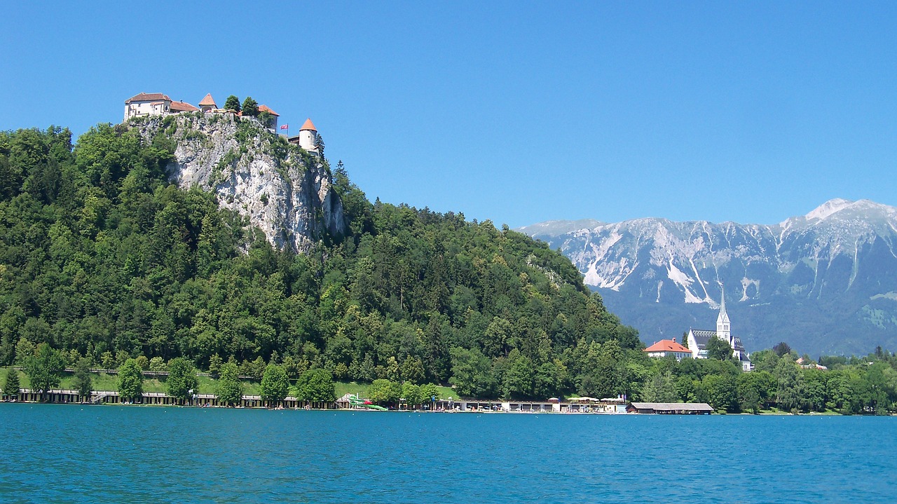 lago bled slovenia castello bled