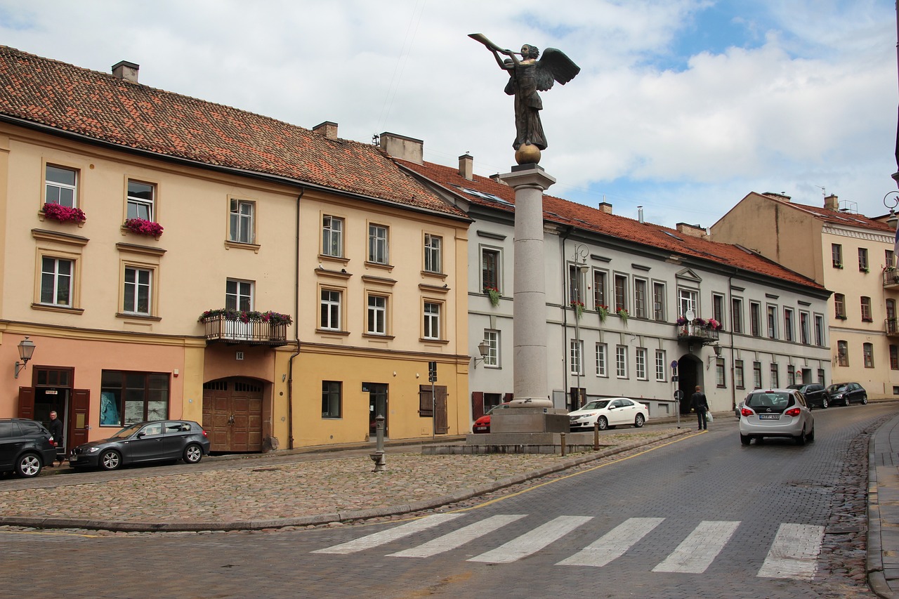 lituania vilnius paesaggio urbano