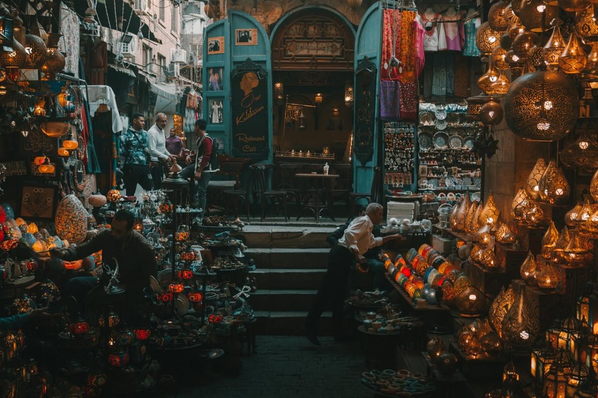 mercato cairo egitto strada 1