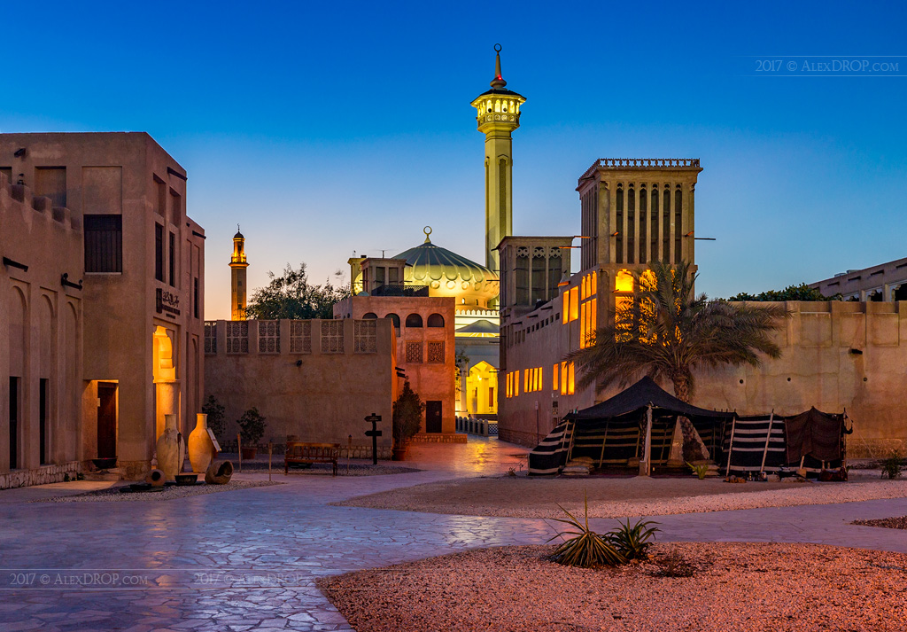 mg 9004 web al bastakiya in blue hour