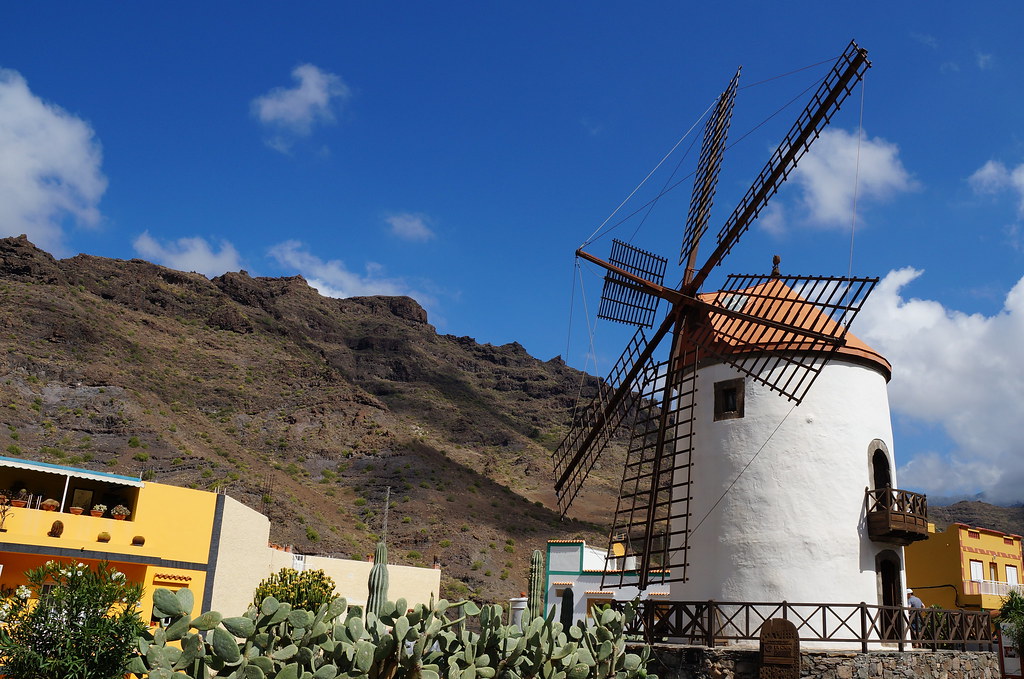 molino de viento mogan