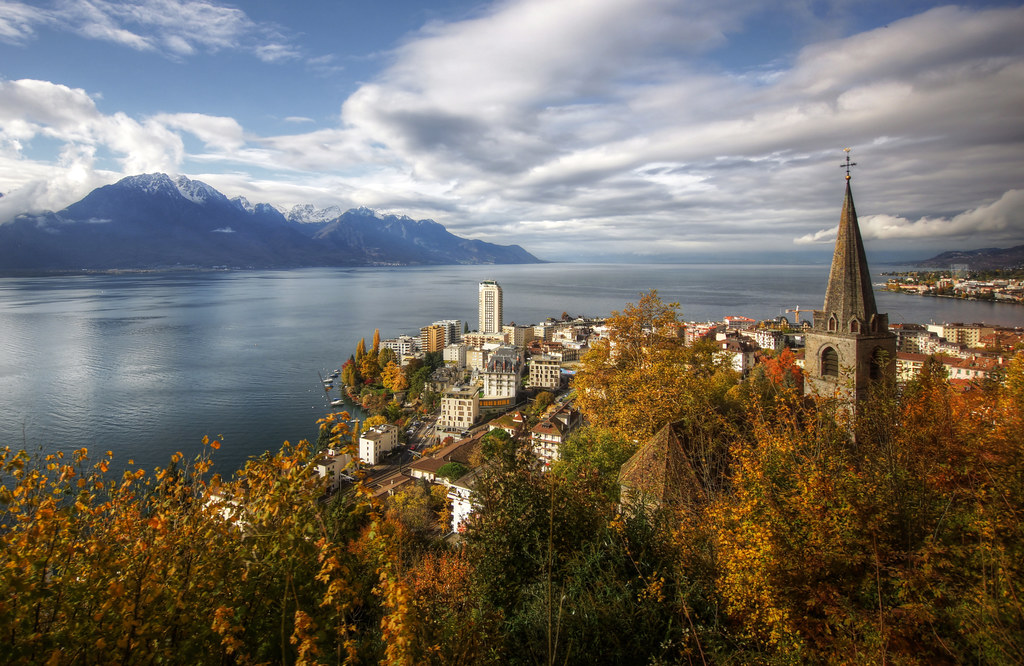 montreux in autumn