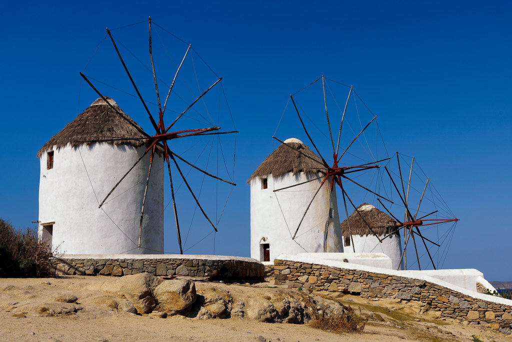 mykonos windmills