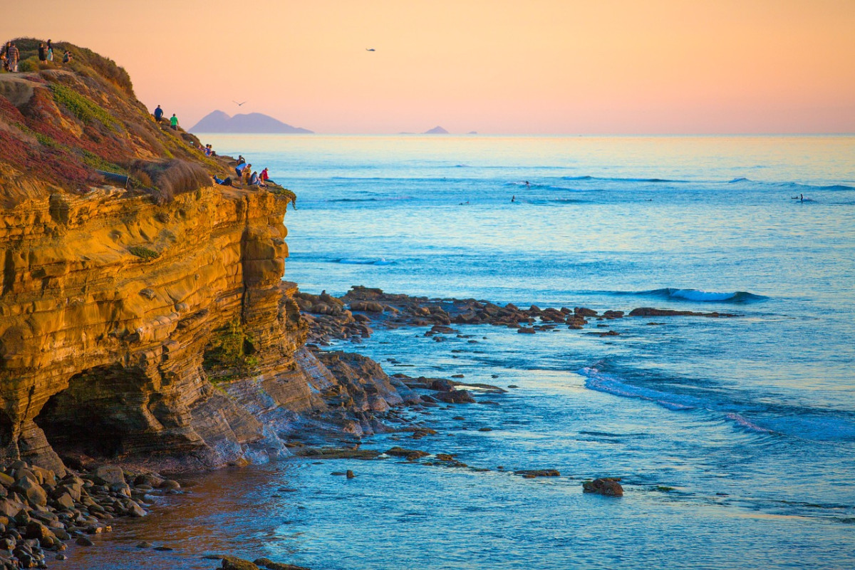 oceano spiaggia tramonto costa