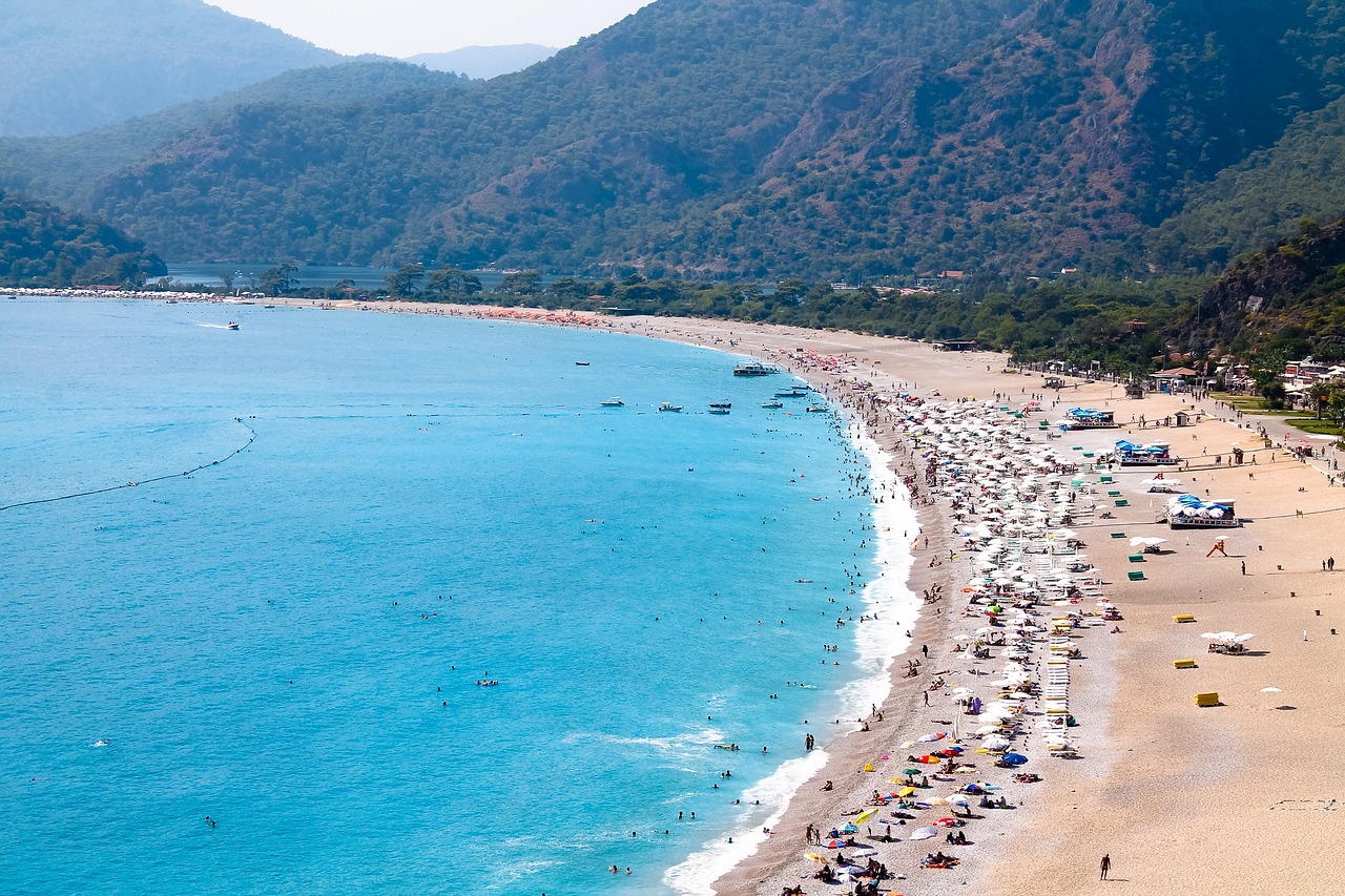 oludeniz fethiye mar morto spiaggia