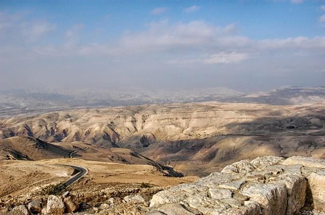 panorama della giordania
