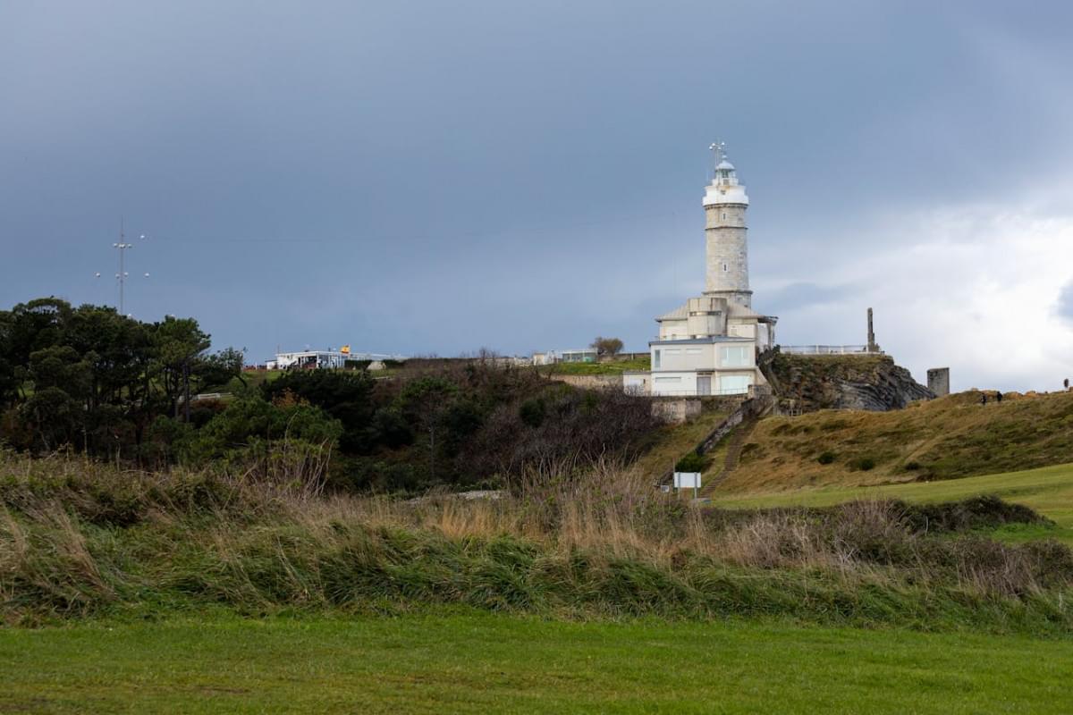 photo of the cabo mayor lighthouse in santander spain