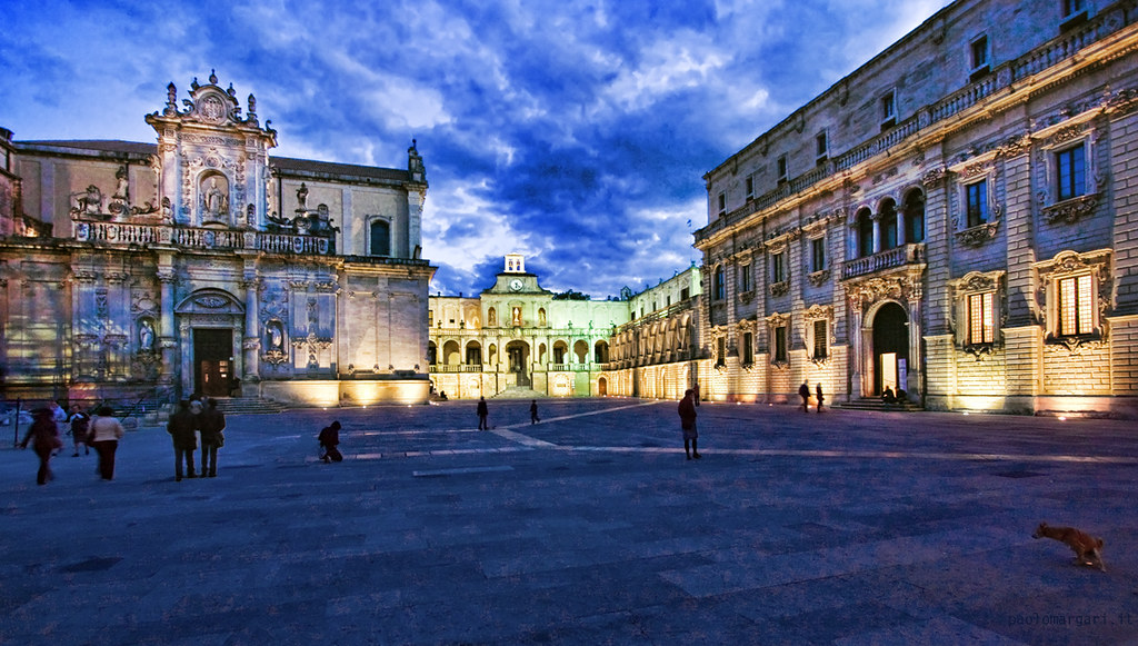 piazza duomo lecce italy