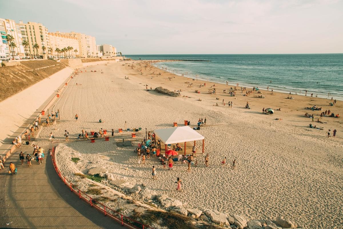 playa de santa mar a del mar