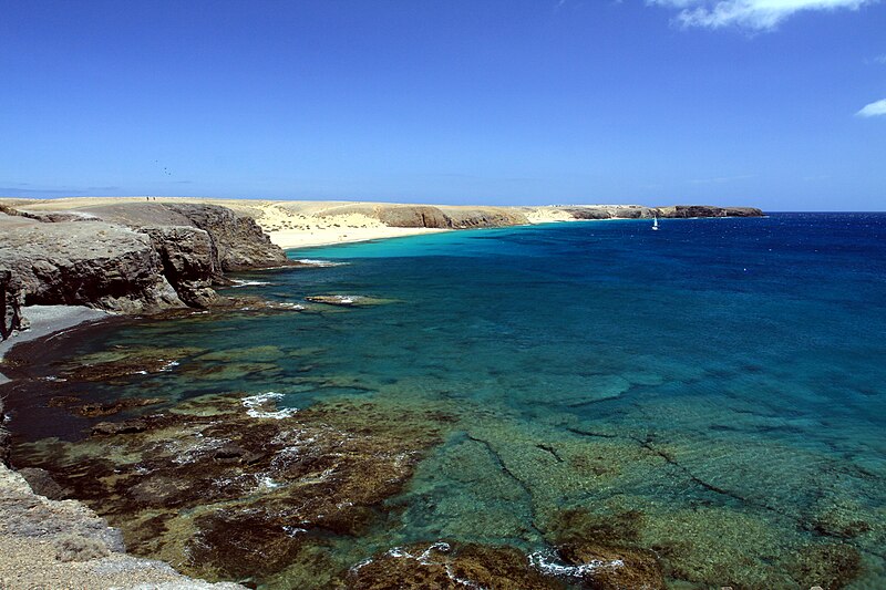 playa mujeres near playa blanca lanzarote in june 2013 2