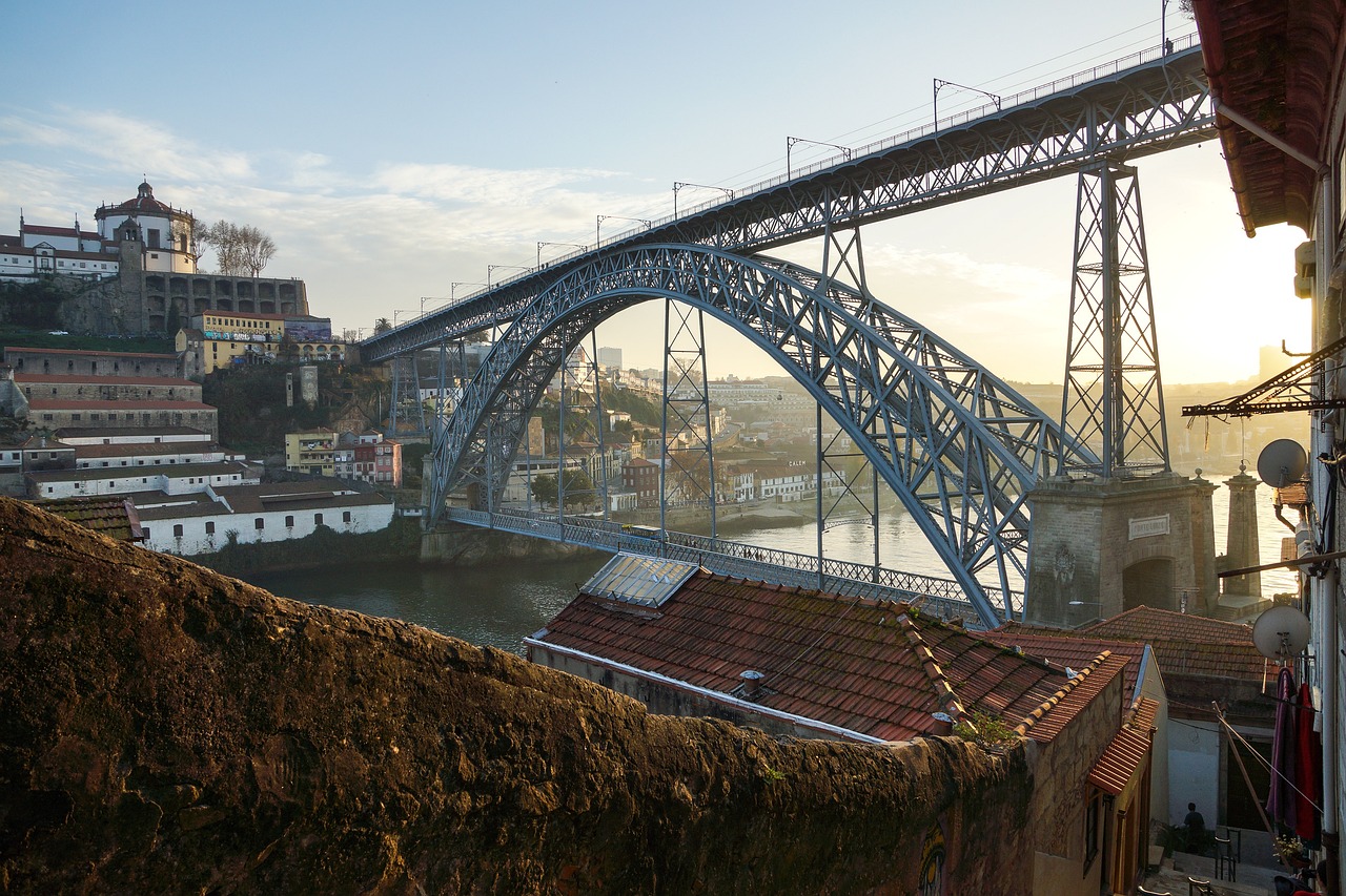ponte citta fiume portogallo