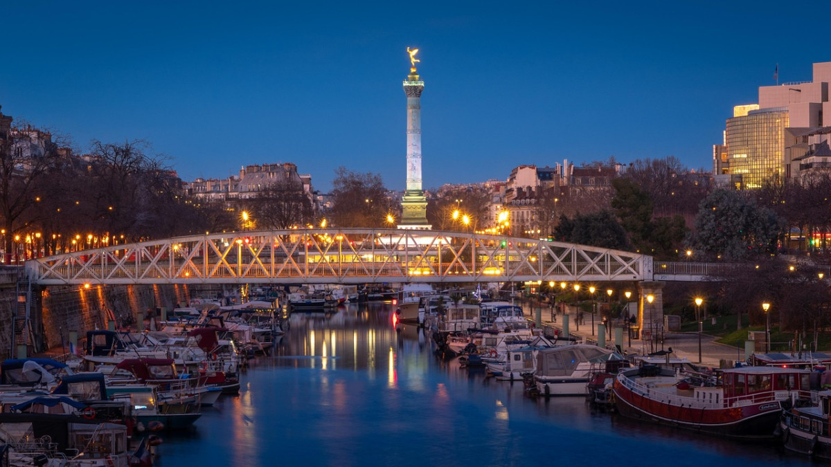 ponte colonna bastille famoso