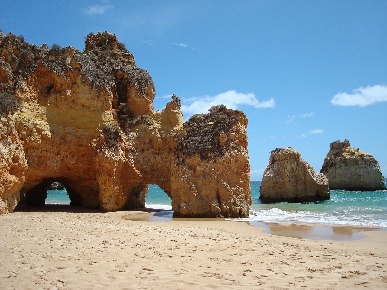 portogallo algarve mare rocce