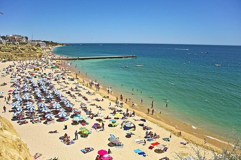 praia dos pescadores albufeira portugal