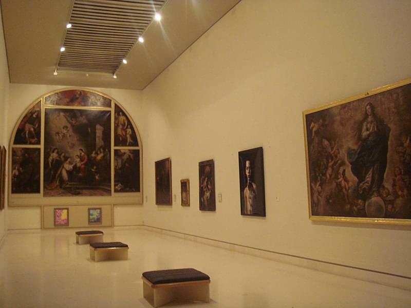 sala murillo del museo de cadiz