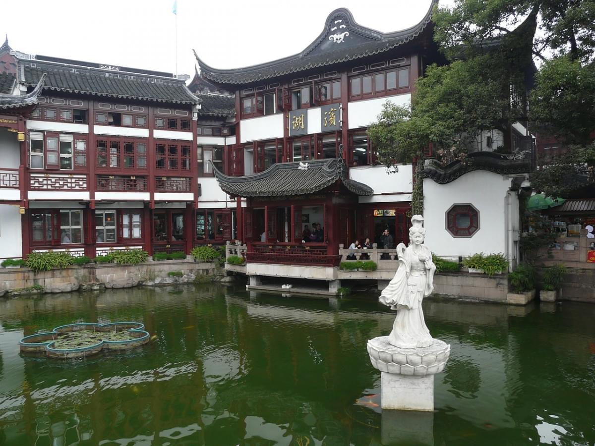 shanghai asia centro storico cina
