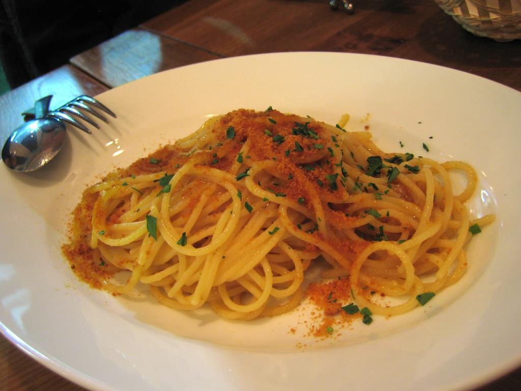 spaghetti alla bottarga