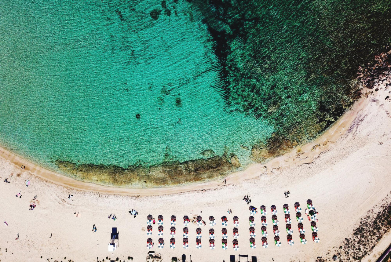 stavros beach crete greece